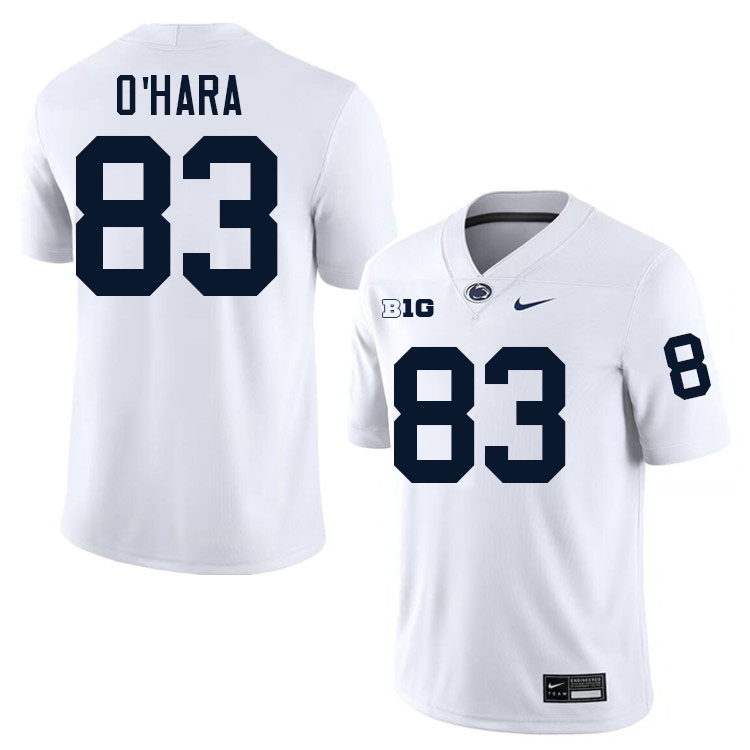 Brady O'Hara Penn State Jersey,PSU Nittany Lions #83 Brady O'Hara Football Uniforms-White Brady O'Hara Penn State Jersey,PSU Nittany Lions #83 Brady O'Hara Football Uniforms-White
